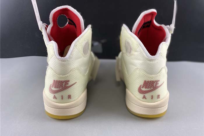 Air​ Jordan 5 x​off white 3M REFLECTIVE