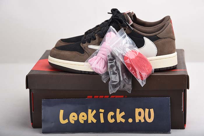 TRAVIS SCOTT AIR JORDAN 1 LOW DARK MOCHA CQ4277-001