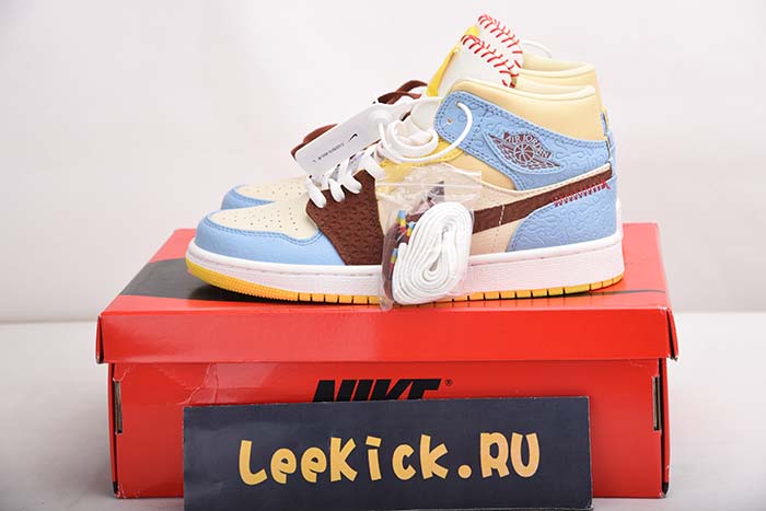 SL Air Jordan 1 High Mid FearlessAJ1 MID CU2803-200