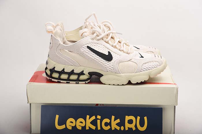 NIKE AIR ZOOM SPIRIDON CAGED STUSSY- FOSSIL CQ5486-200