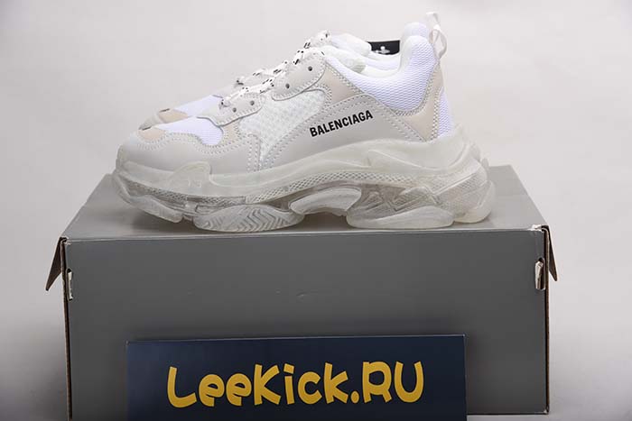 Ba*len*cia*ga triple s trainer ''clear sole'' - Ba*len*cia*ga - grey 541624 w09o1 1705