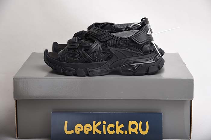 Ba*len*cia*ga track sandal ''triple black'' 617542 w2cc1 1000