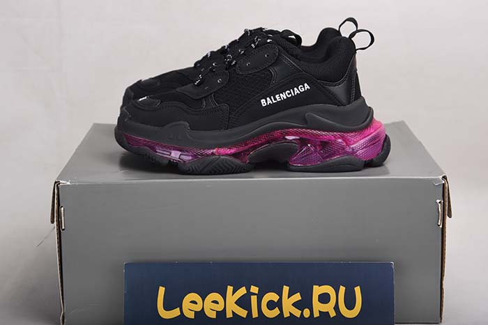 Ba*len*cia*ga triple s black sneaker 541624-w09o1-0829
