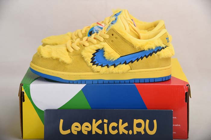 Grateful Dead x Nike SB Dunk Low“ Yellow Bear”CJ5378-700