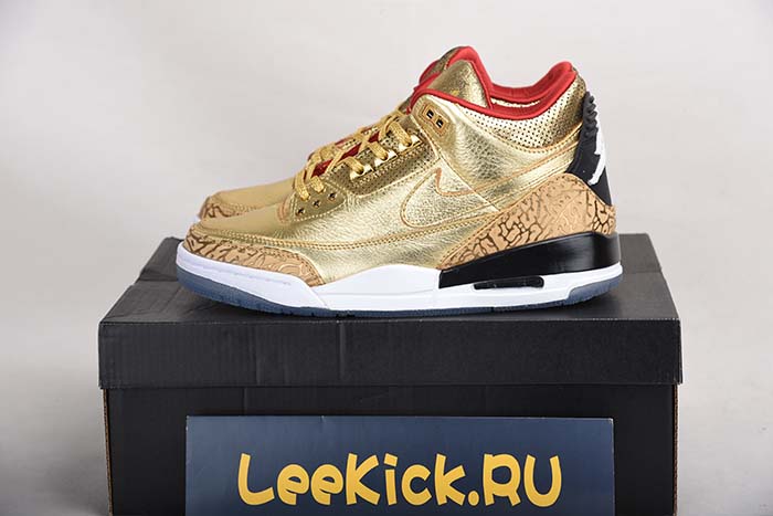 AIJ ORDAN 3 RETRO LUXURY GOLD COLOR AJ3-933512