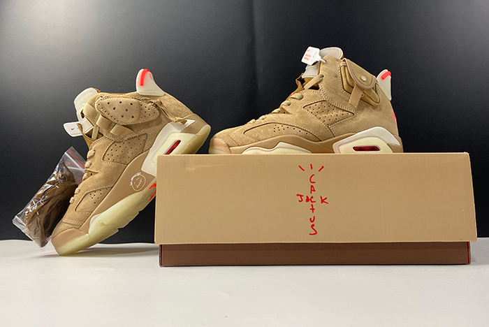 Air Jordan 6 Retro Travis Scott British Khaki - DH0690-200