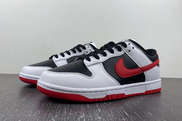 Nike Dunk Low White Black Red FD9762-061