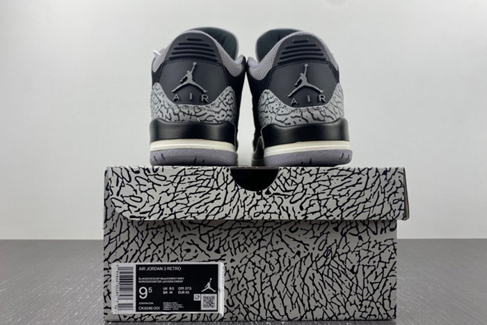 Air Jordan 3 WMNS “Off Noir CK9246-001