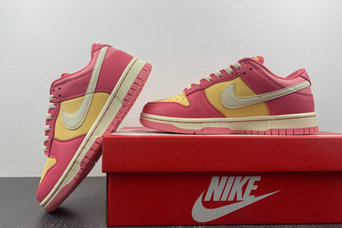 NIKE  DUNK LOW (GS)  YELLOW PINK DH9765-200