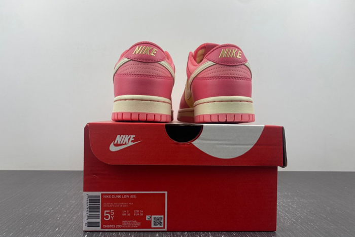 NIKE  DUNK LOW (GS)  YELLOW PINK DH9765-200