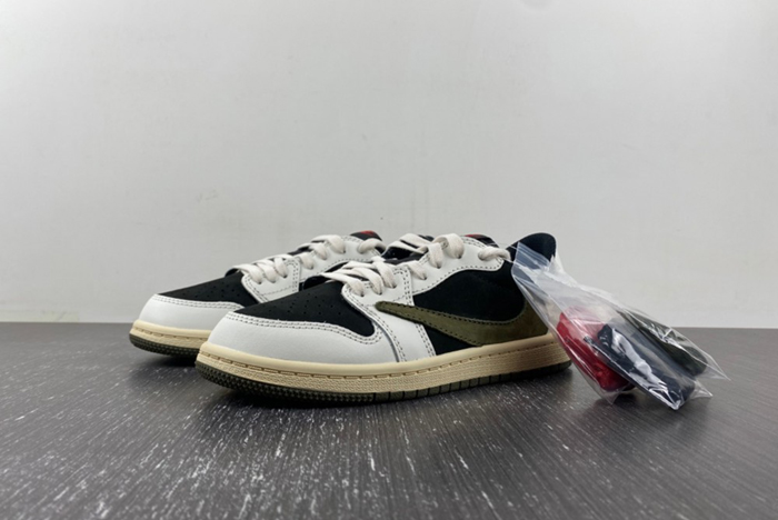 TRAVIS SCOTT X AIR JORDAN 1 LOW OG PS ''OLIVE''