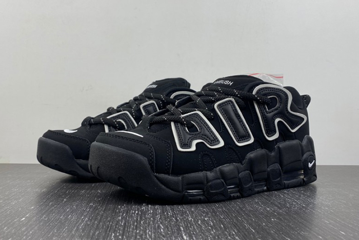 AMBUSH x Nike Air More Uptempo Low “Black/White”