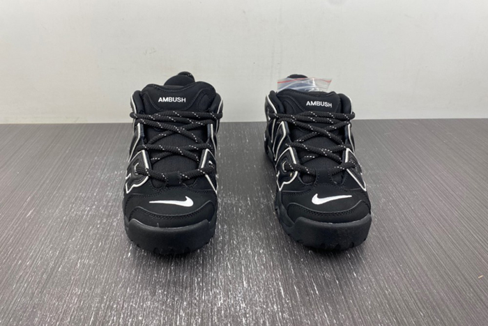 AMBUSH x Nike Air More Uptempo Low “Black/White”