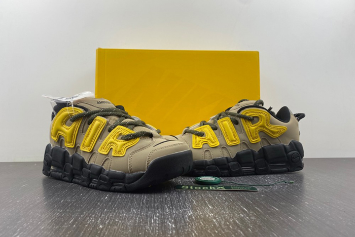 AMBUSH x Nike Air More Uptempo Low “Limestone”