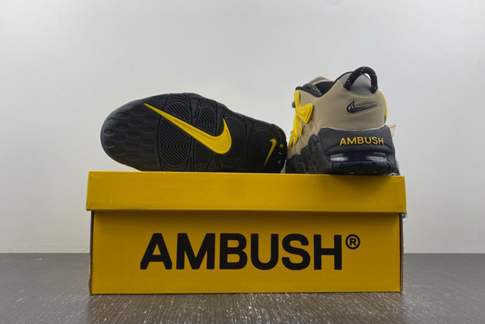 AMBUSH x Nike Air More Uptempo Low “Limestone”