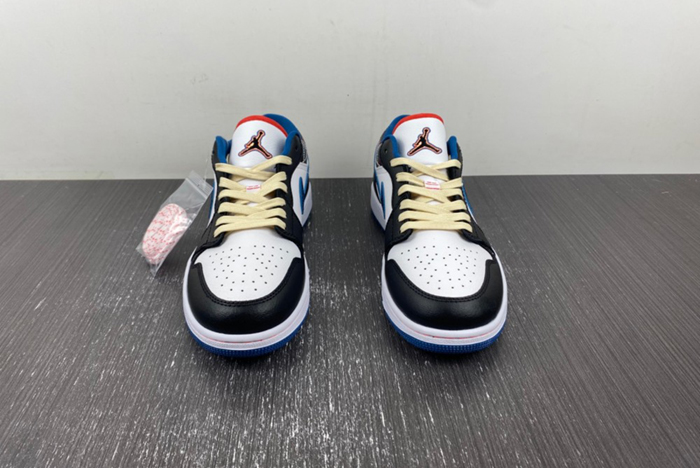 Air Jordan 1 Low SE black white blue