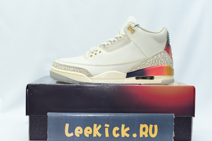 J Balvin x Air Jordan 3 sunset FN0344-901