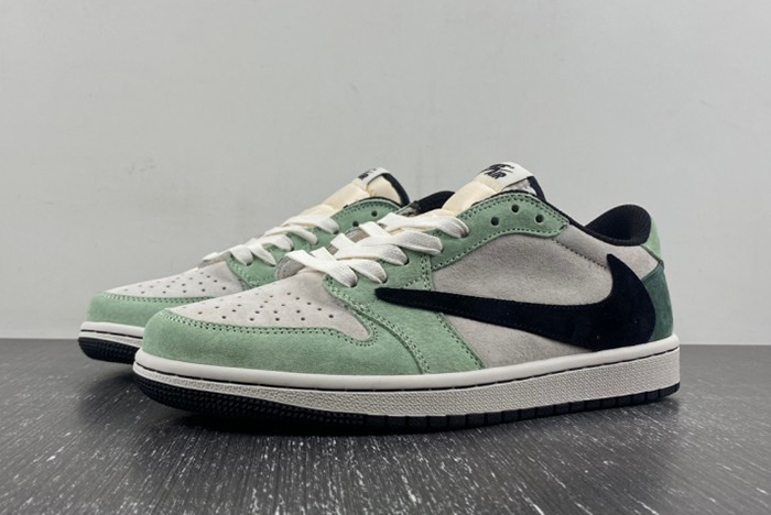 Travis Scott x Air Jordan 1 Low green