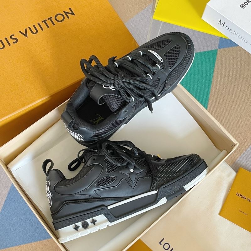 L&&V Black Skate Sneaker