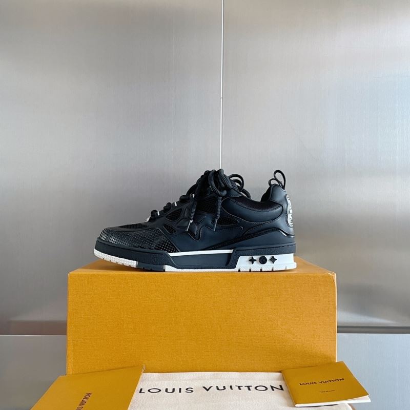 L&&V Black Skate Sneaker