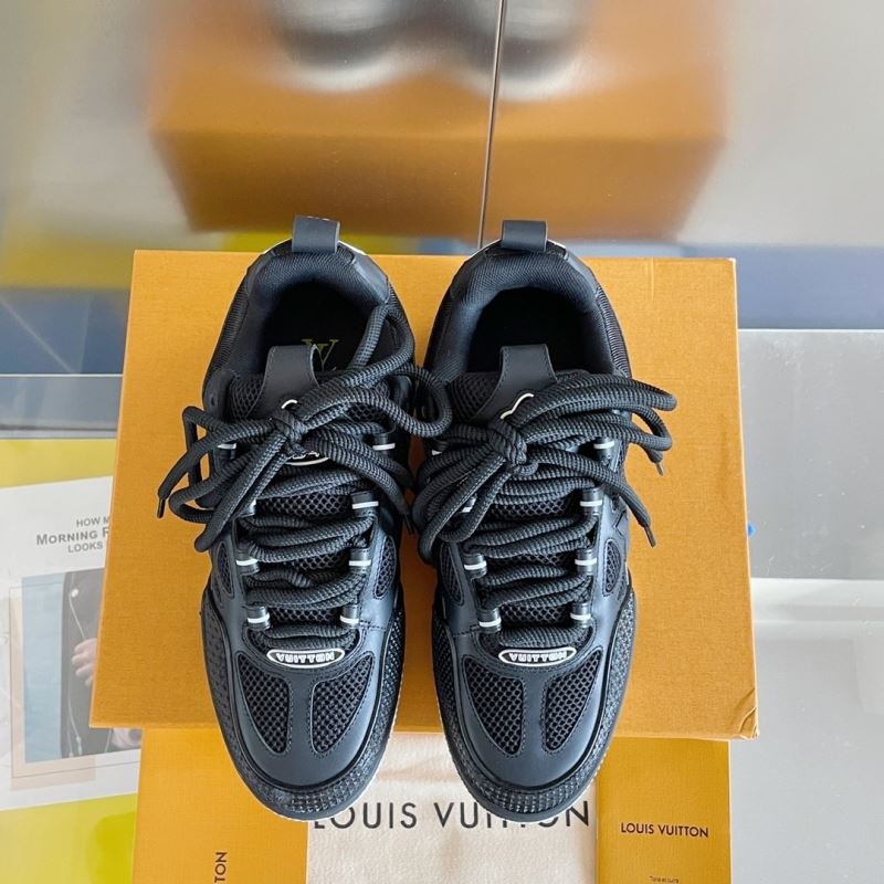 L&&V Black Skate Sneaker