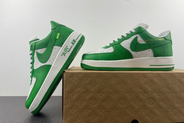 NIKE Air Force 1  x  LV Green