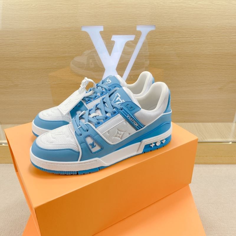 L&&V Trainer Low White Blue