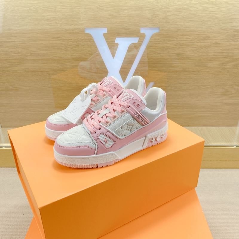 L&&V Trainer Low White pink