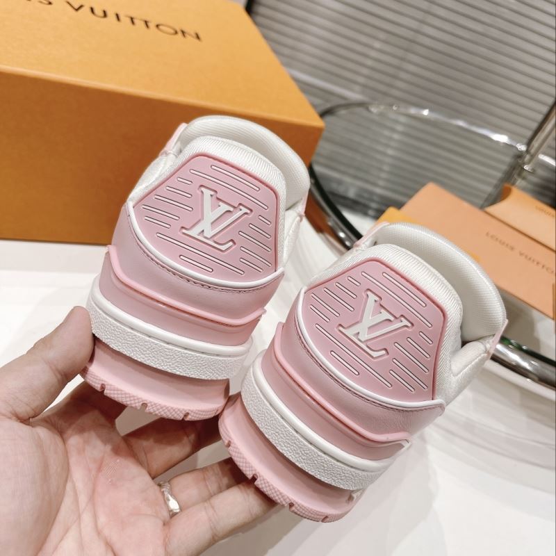 L&&V Trainer Low White pink
