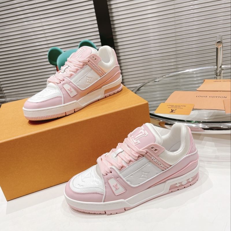 L&&V Trainer Low White pink