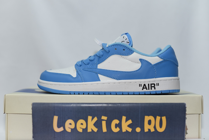 OFF-WHITE x Travis Scott x Air Jordan 1 OW Blue