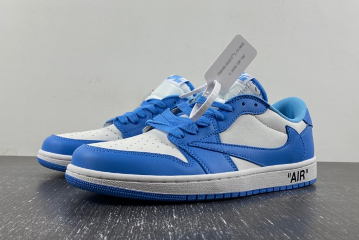 OFF-WHITE x Travis Scott x Air Jordan 1 OW Blue