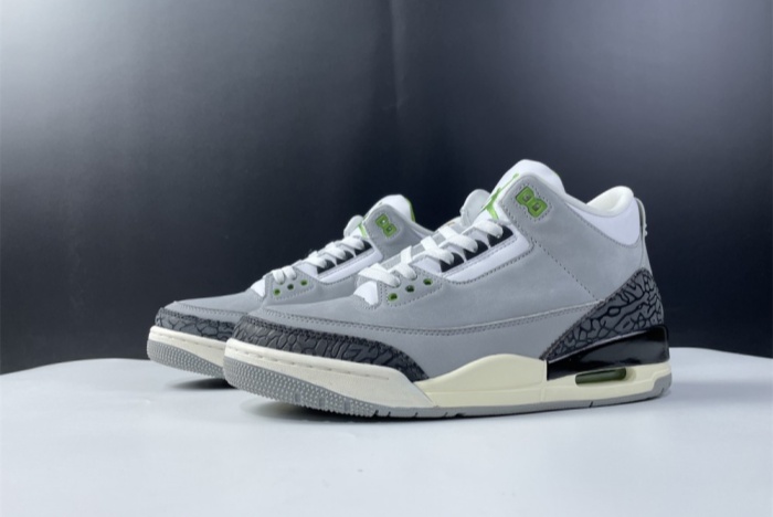Air Jordan 3 Chlorophyll Tinker 136064-006