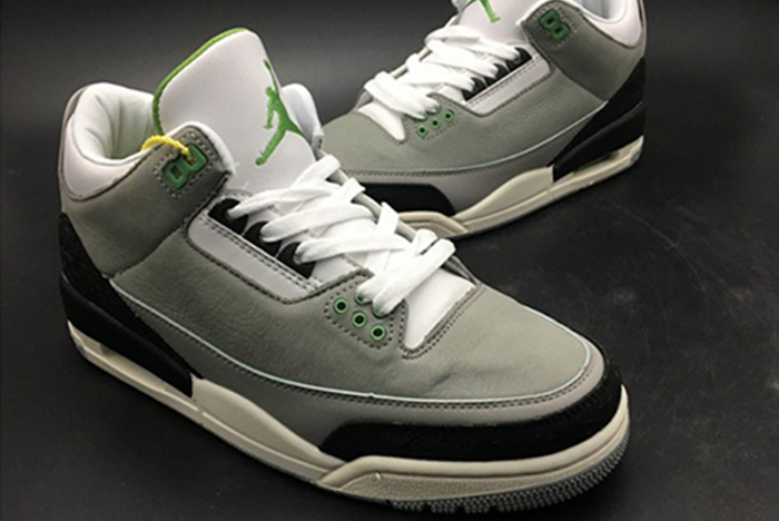 Air Jordan 3 Chlorophyll Tinker 136064-006