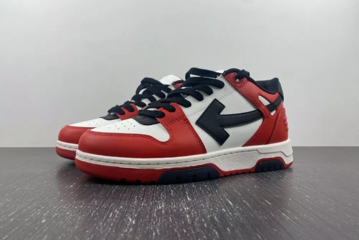 OFF-WHITE Out Of Office H red black