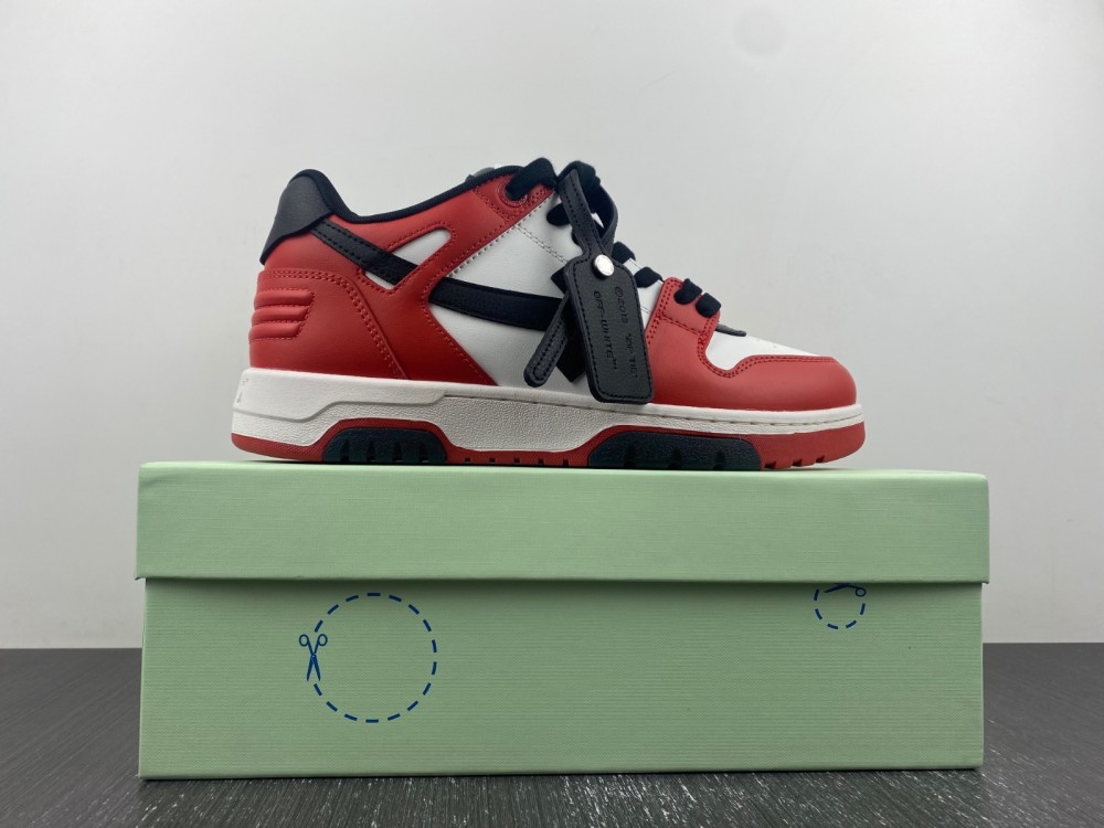 OFF-WHITE Out Of Office H red black