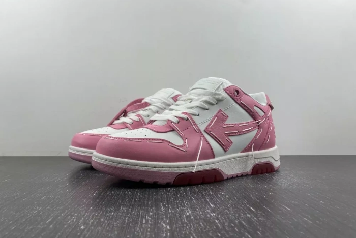 OFF-WHITE Out Of Office H white pink