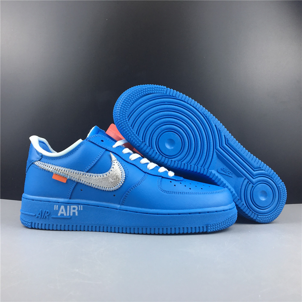 Nike Air Force 1 x Off-White OW blue