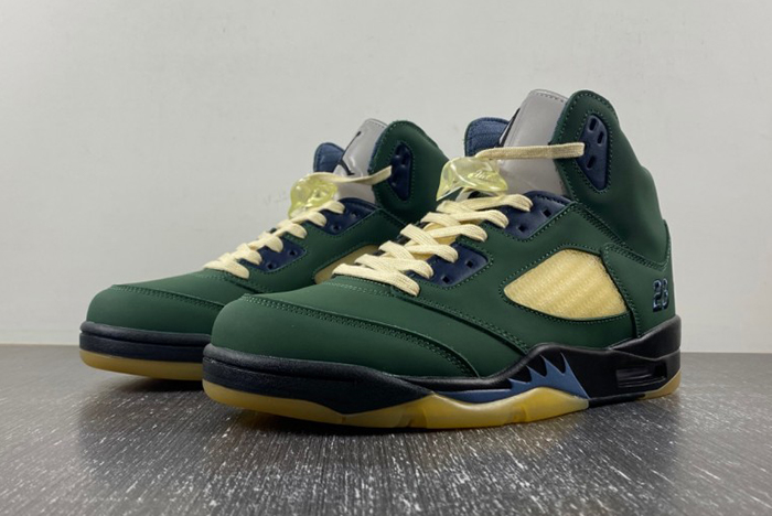 Air Jordan 5 "Navy Green” AMM FZ5758-003