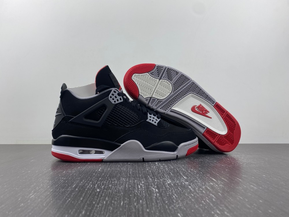 Jordan 4 Bred/ Black Cement (2019) - 308497-060