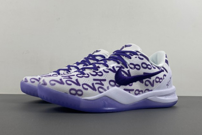 Nike Kobe 8 Protro “White Court Purple”FQ3549-100