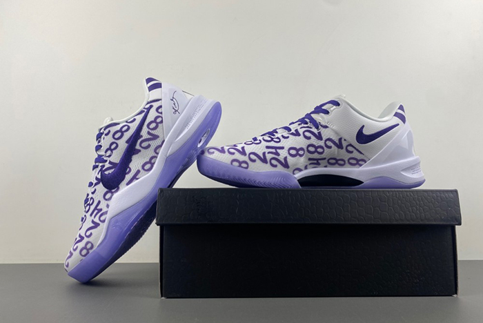 Nike Kobe 8 Protro “White Court Purple”FQ3549-100
