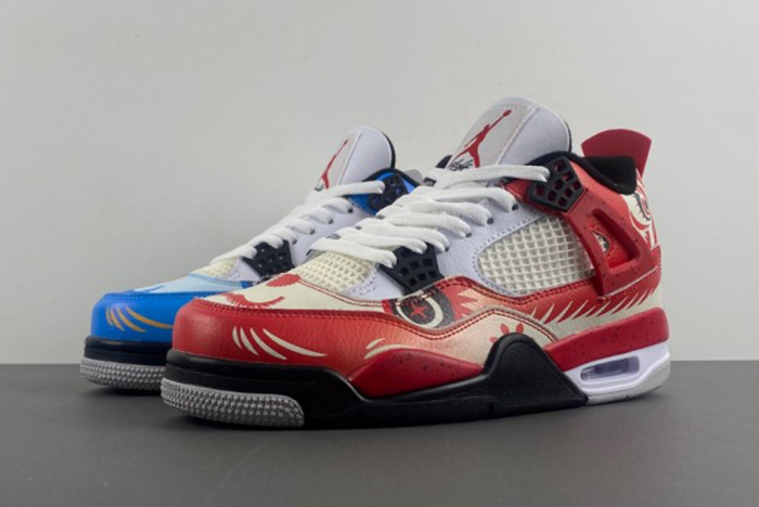 Air Jordan 4 white red blue DH6927-161